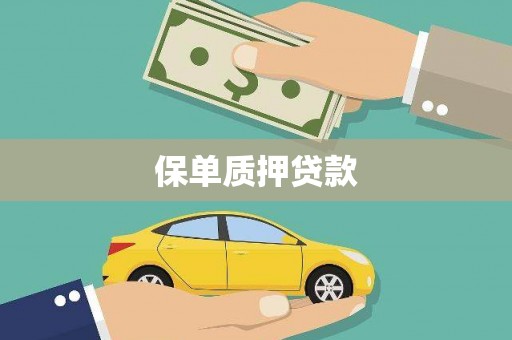 北票保单质押贷款