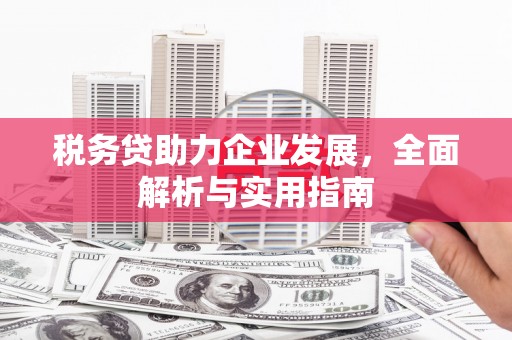 北票税务贷助力企业发展，全面解析与实用指南
