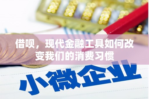 北票借呗，现代金融工具如何改变我们的消费习惯