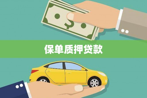 北票保单质押贷款
