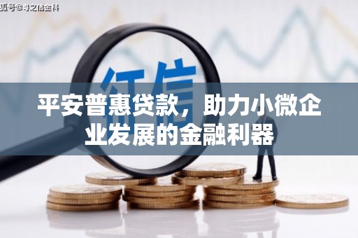 北票平安普惠贷款，助力小微企业发展的金融利器
